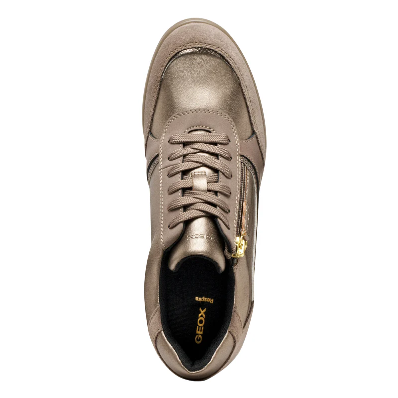 Geox D Ilde A - Gbk Perl.+Scamoscia D46RAA*0AJ22 Taupe -51643 - Imagen 3