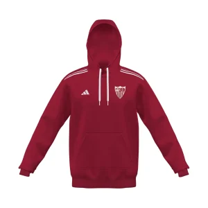 Sudadera niño con capucha Sevilla FC 25/26 roja
