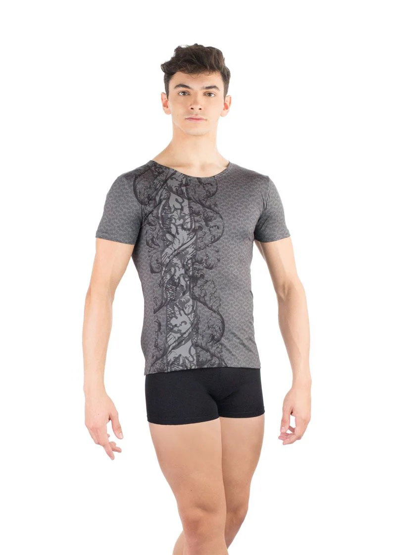 Camiseta de manga corta ABRAX para hombre de Ballet Rosa - Imagen 5