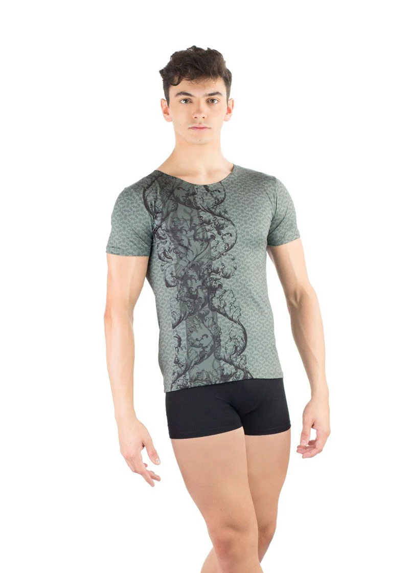 Camiseta de manga corta ABRAX para hombre de Ballet Rosa - Imagen 3
