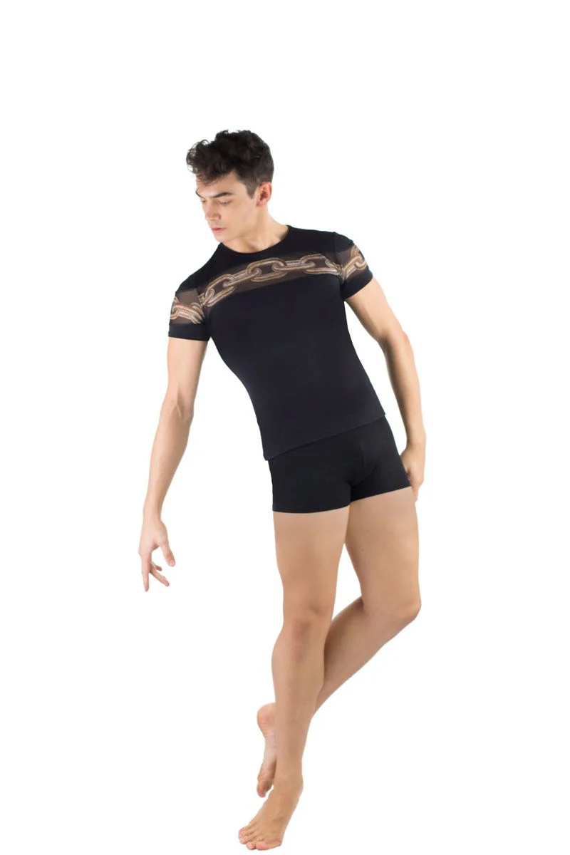 Camiseta de manga corta OMAR para hombre de Ballet Rosa - Imagen 3