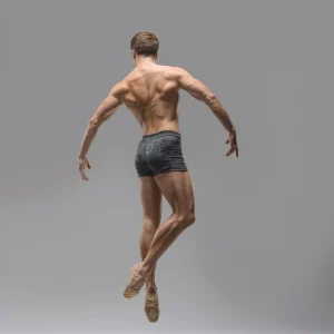 Mallas cortas KOJO para hombre de Ballet Rosa