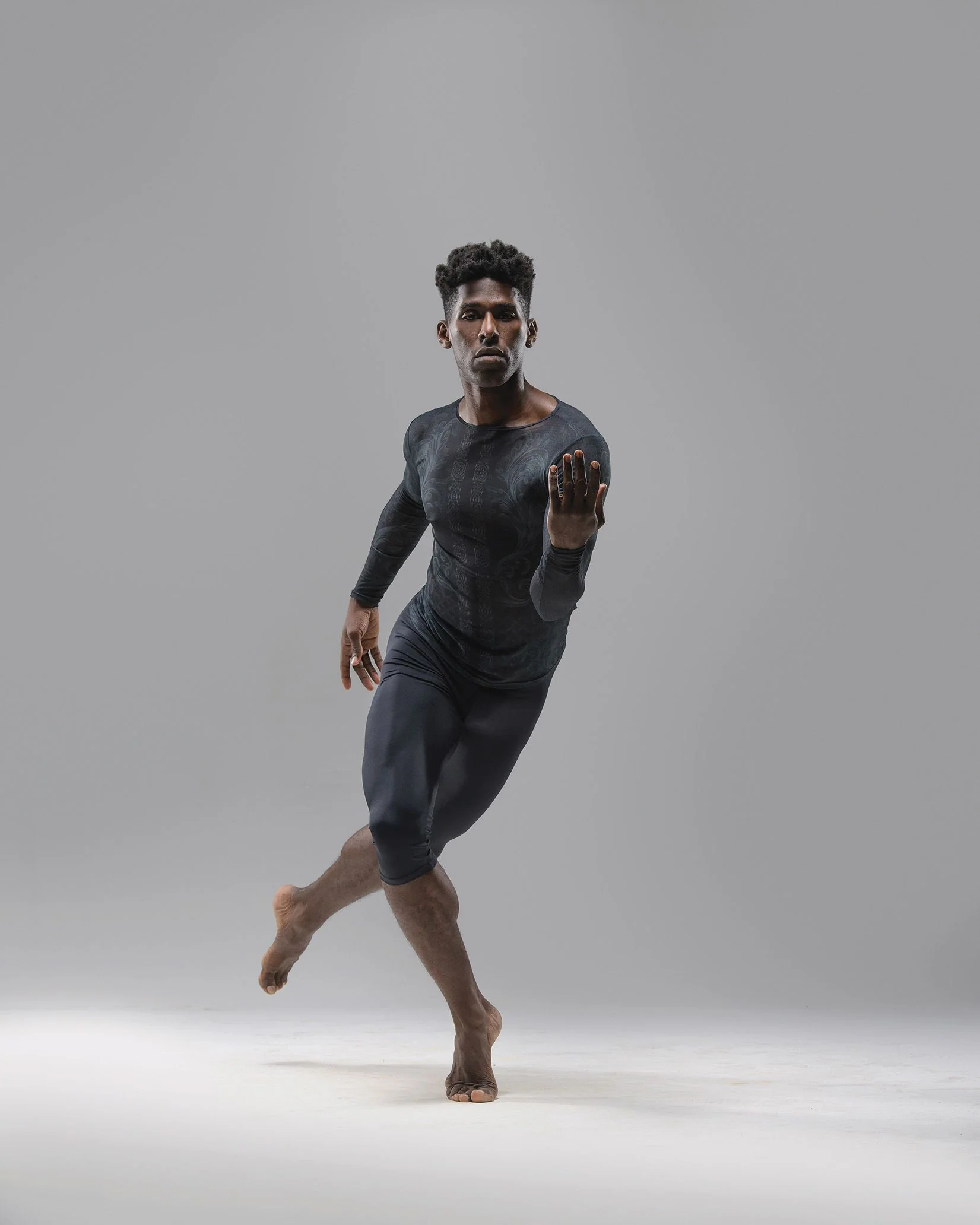 Camiseta de manga larga MISU para hombre de Ballet Rosa