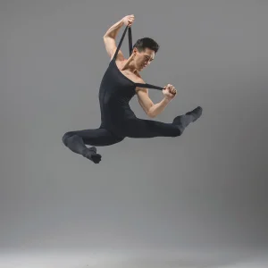 Mallas de danza con pie DORIAN para hombre de Ballet Rosa