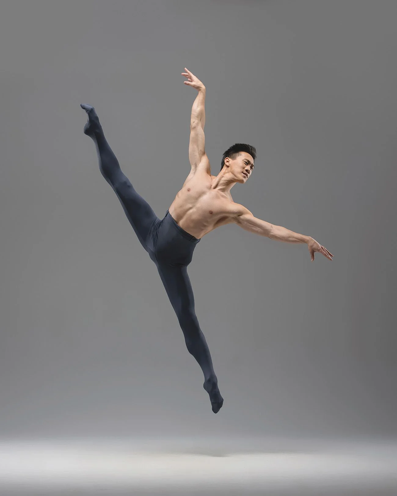 Mallas de danza con pie RYO para hombre de Ballet Rosa