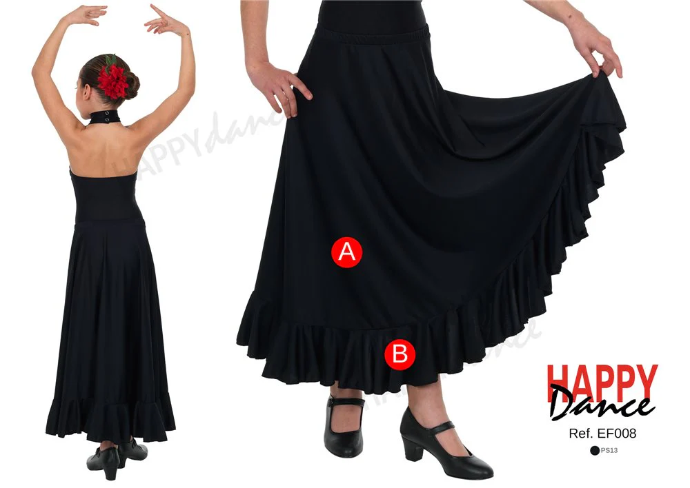 FALDA FLAMENCO EF008 Happy Dance - Imagen 5