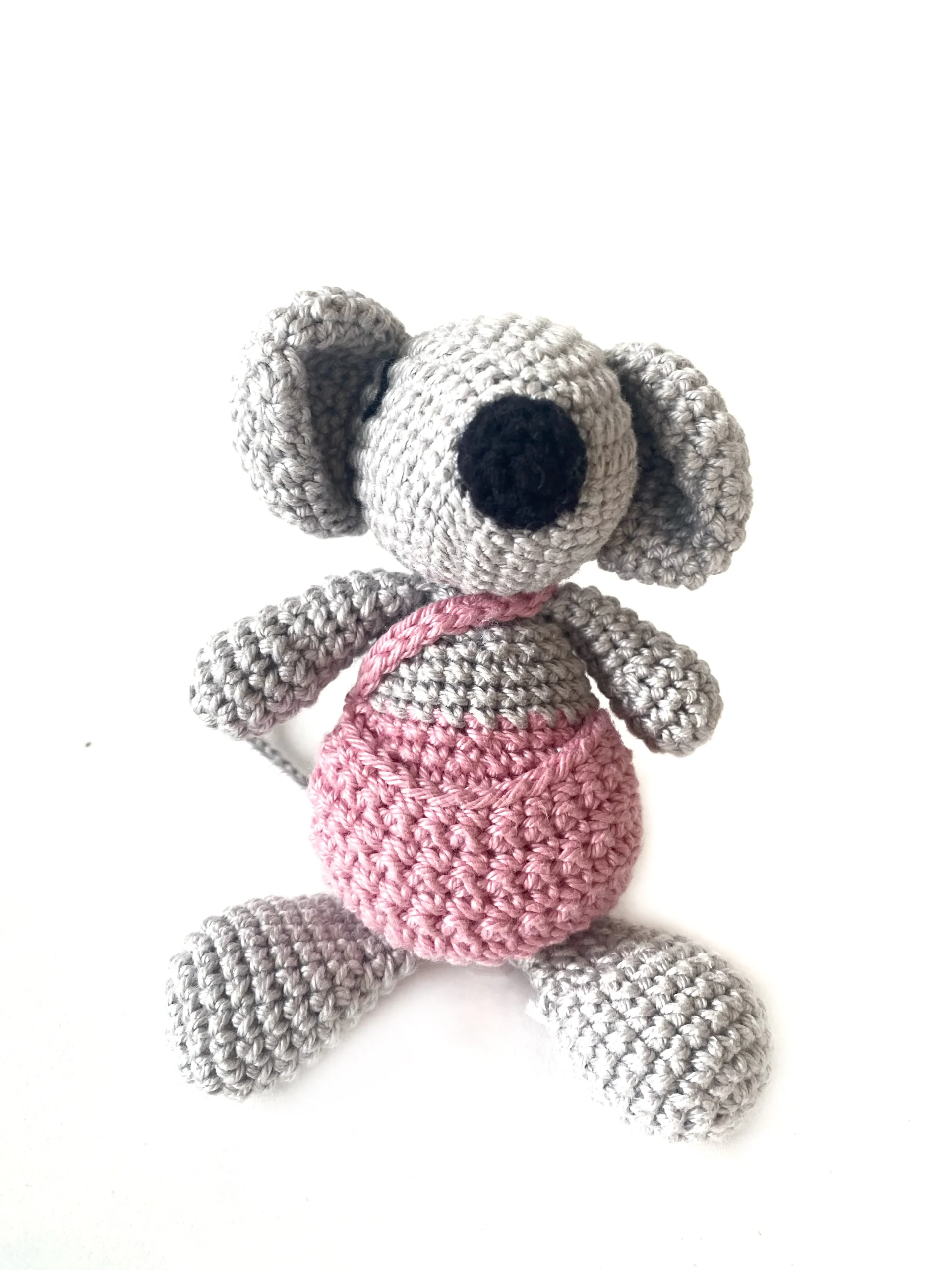 Ratoncito Tejido c/ bolsita para diente - Imagen 3