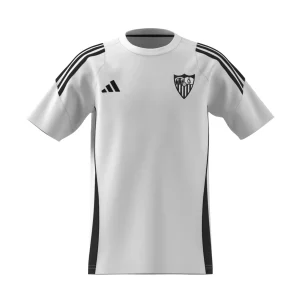 Camiseta niño paseo Sevilla FC 25/26 blanca