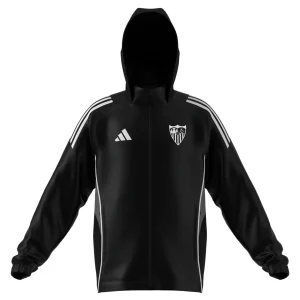 Chubasquero niño entrenamiento Sevilla FC 25/26 negro