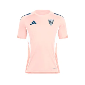 Camiseta niño entrenamiento Sevilla FC 25/26 salmón