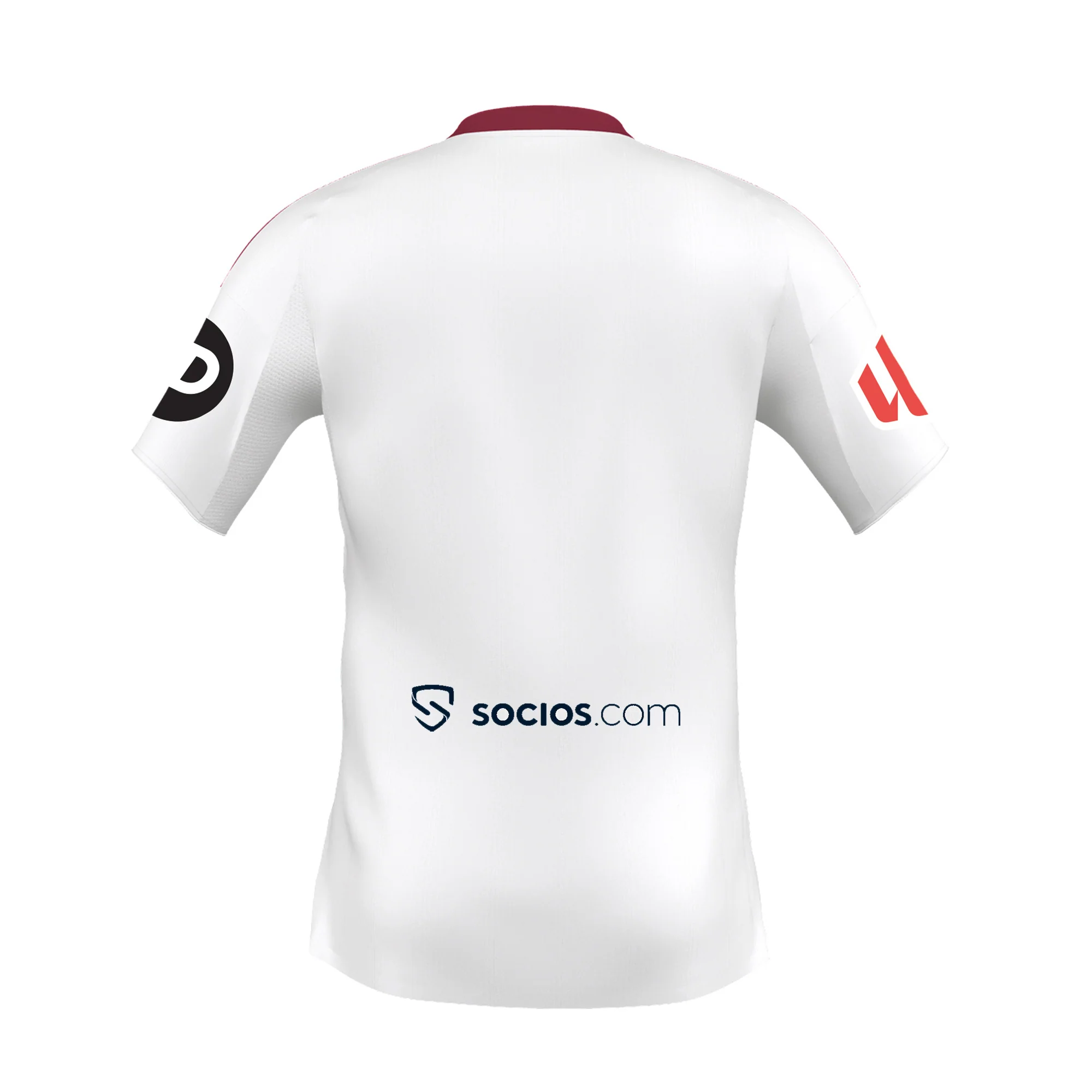 Camiseta mujer 1ª Sevilla FC 25/26 blanca - Imagen 4