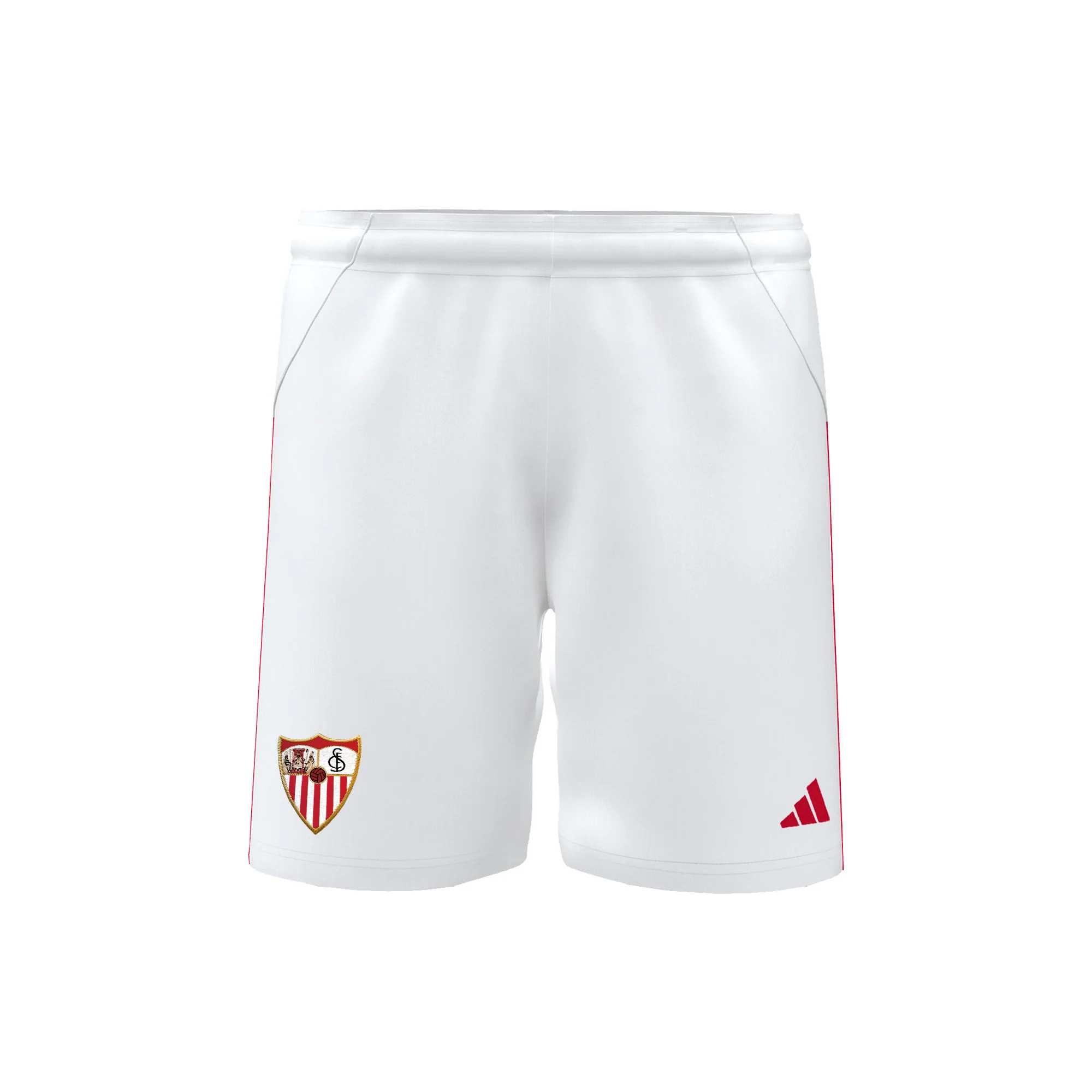Shorts niño 1ª Sevilla FC 25/26 blanco
