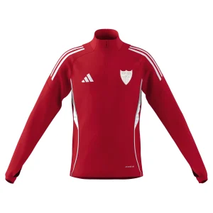 Sudadera niño entrenamiento Sevilla FC 25/26 roja