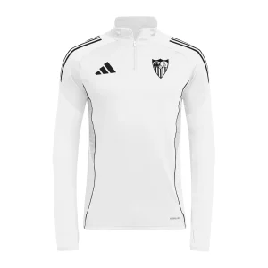 Sudadera adulto entrenamiento Sevilla FC 25/26 blanca