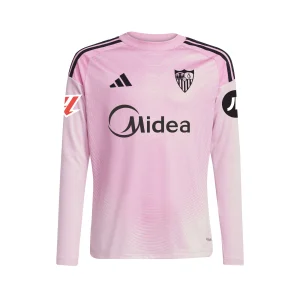 Camiseta 2ª portero niño rosa 25/26