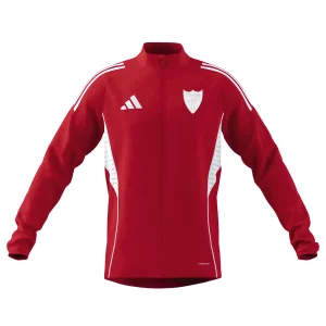 Sudadera chándal niño Sevilla FC 25/26 roja