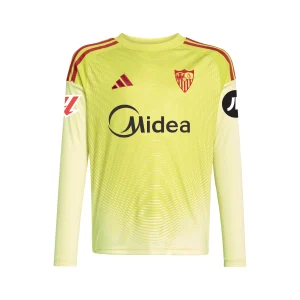 Camiseta 1ª portero niño amarilla 25/26