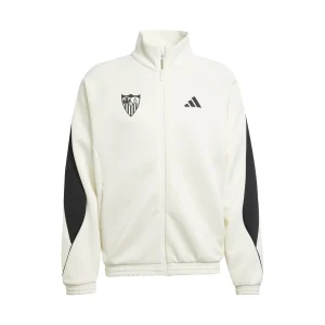 Sudadera adulto Sevilla FC 25/26 blanca