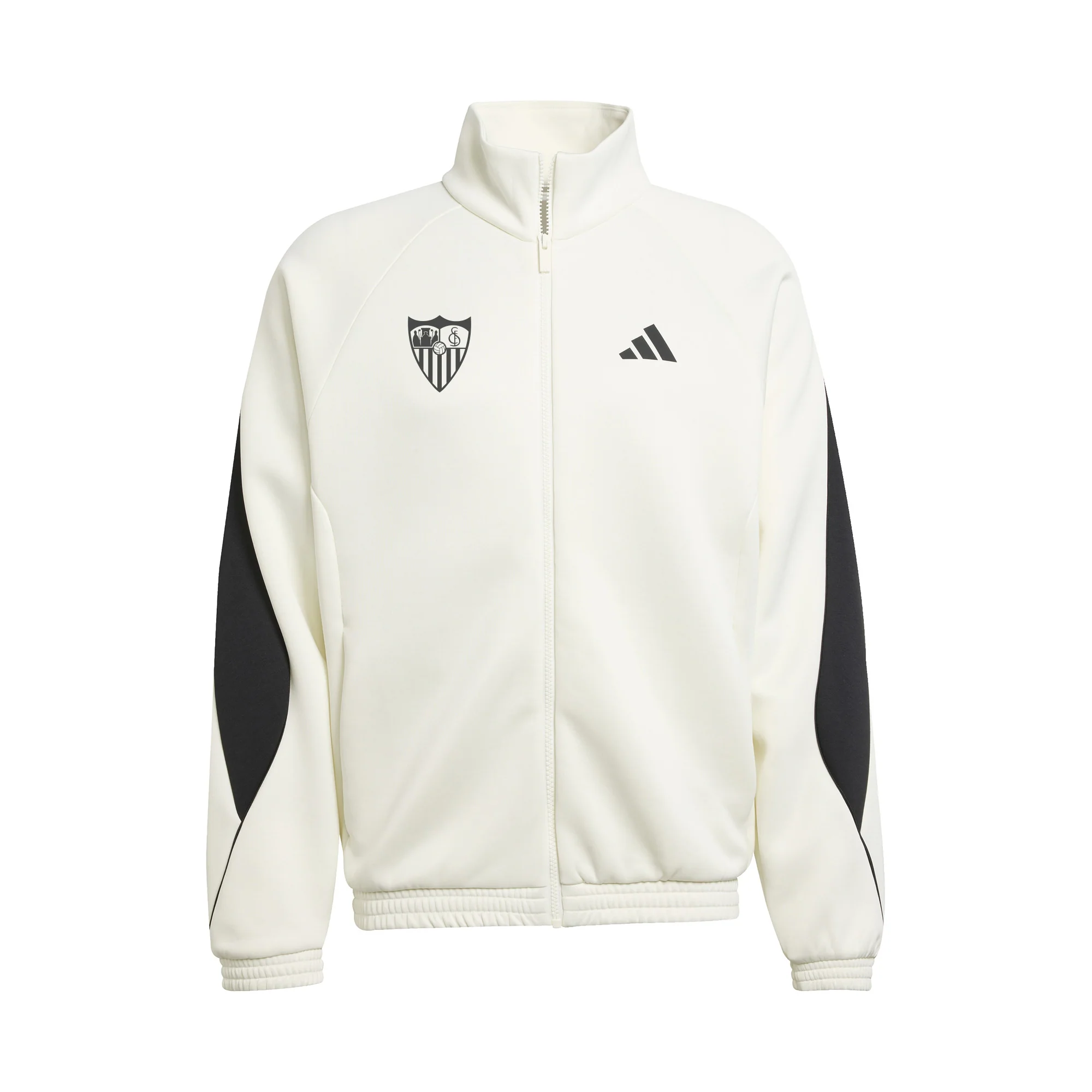 Sudadera adulto Sevilla FC 25/26 blanca