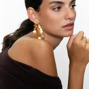 PENDIENTES AROS ROSARIO