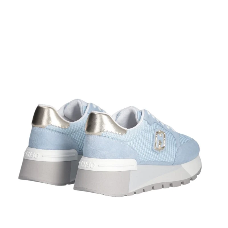 Liu jo amazing 25 - sneaker cow ba5049px027 50231 AZUL - Imagen 4