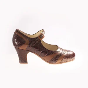 Zapato de flamenco M26 BICOLOR de Begoña Cervera