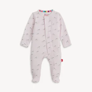 PINK SAVANNAH PLAINS MAGNETIC FOOTIE
