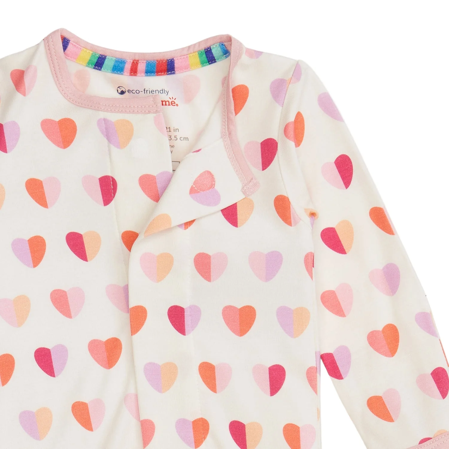 PINK XOXO MODAL FOOTIE - Imagen 4