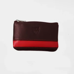 Monedero Sevilla FC marrón piel