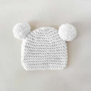 NB Beanie- Pom Ears
