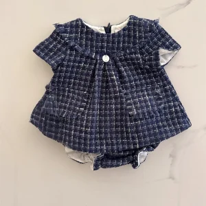 VESTIDO C/BRAGA "DERBY" MARINO