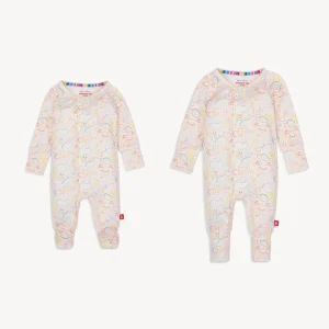 SO-FISH-TICATED MAGNETIC MODAL FOOTIE + COVERALL