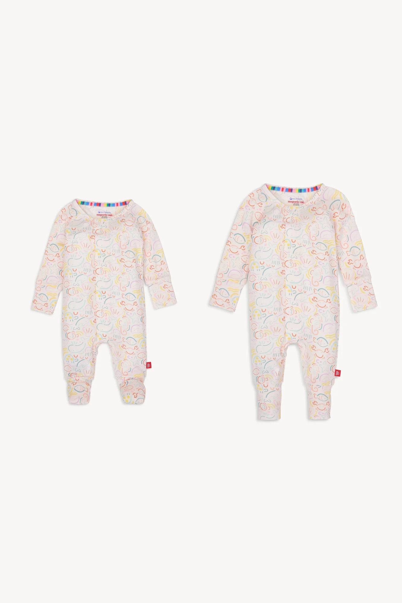 SO-FISH-TICATED MAGNETIC MODAL FOOTIE + COVERALL