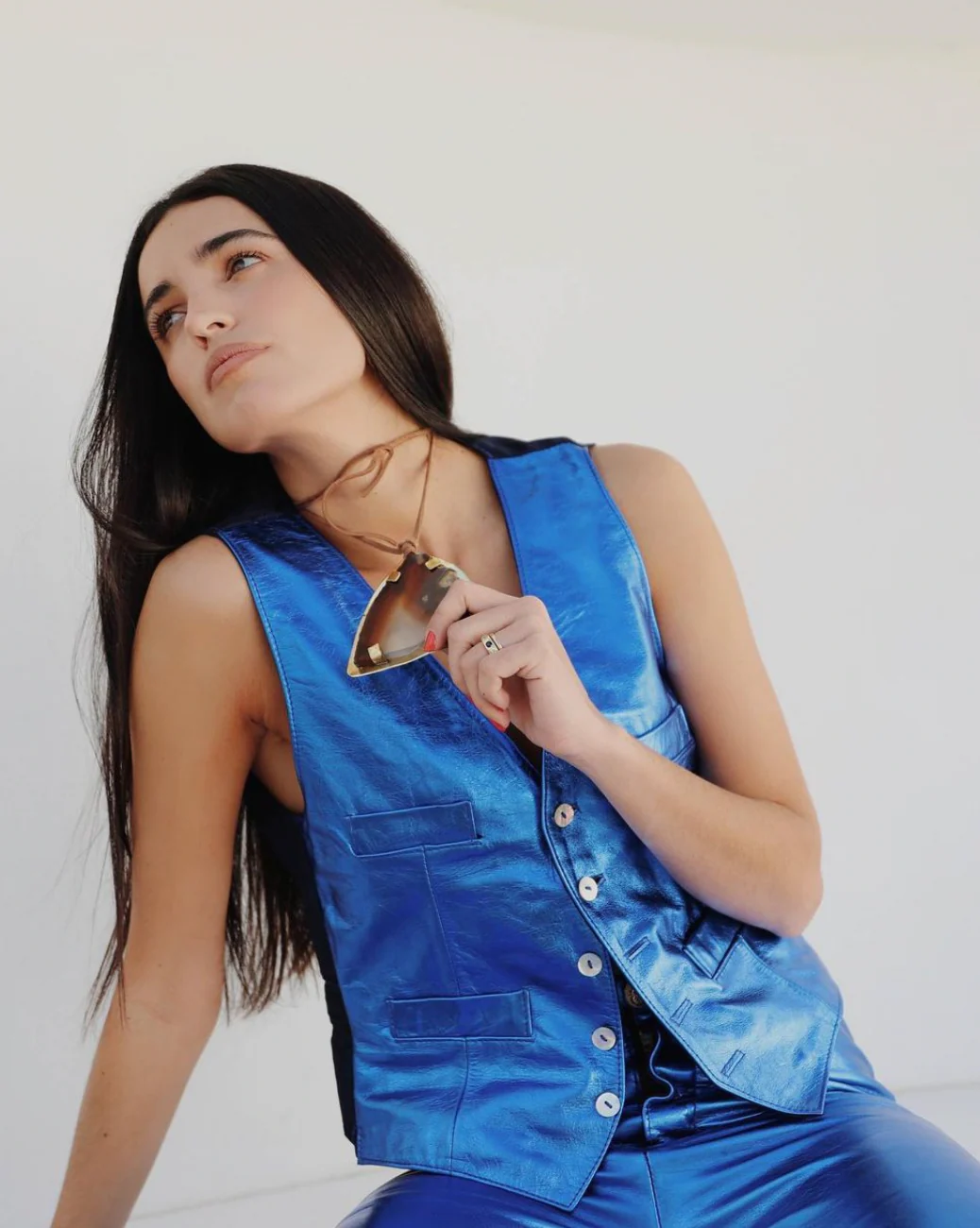 CHALECO SERRANO | AZÚL GALÁCTICO