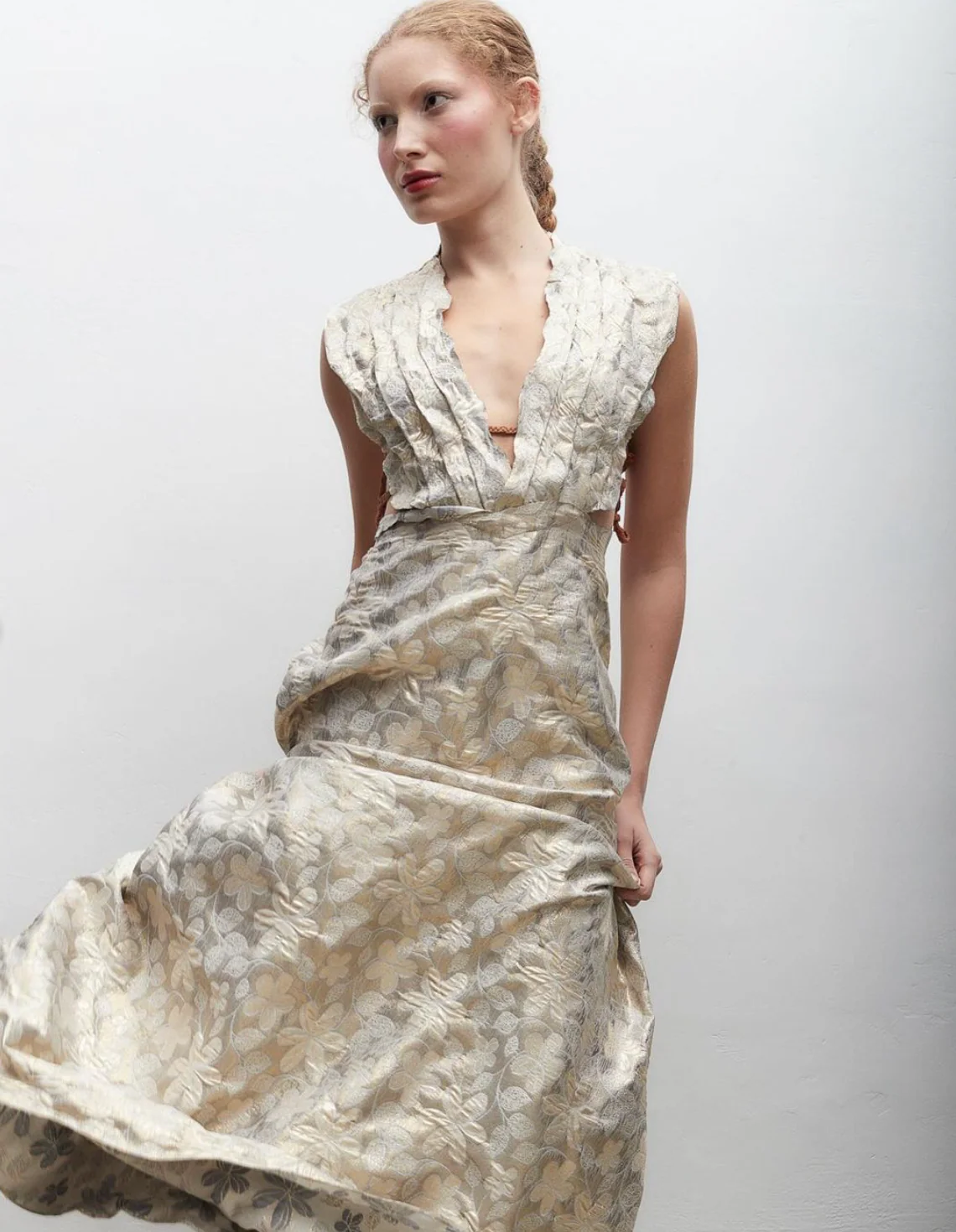 VESTIDO ALEXA VERSIÓN BROCATTO - Imagen 5