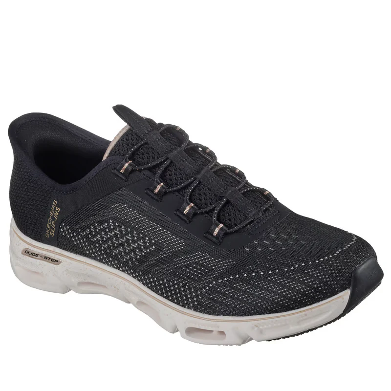 Skechers Glide-Step Gratify 104610 Black/Gold -50071 - Imagen 4