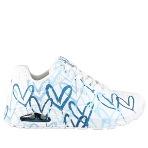 Skeachers Uno - Spread the Love 155507 AZUL -50089