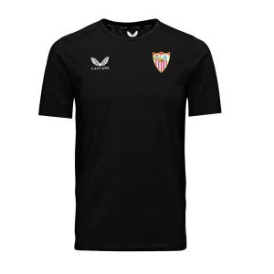Camiseta fútbol base negra 22/23 niño