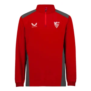 Sudadera entreno roja 23/24 niño