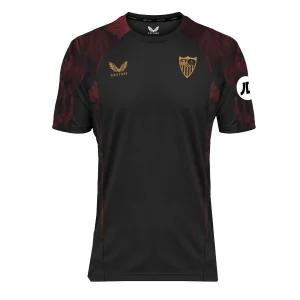 Camiseta negra entrenamiento mujer 24/25