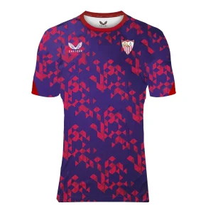 Camiseta púrpura prematch niño 24/25