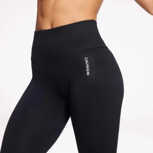 V LEGGINGS | SILICONE LOGO