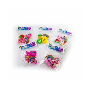 Blister de Borrador y Sacapuntas 12 Piezas