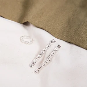 PENDIENTES PICASSO XL | PLATA