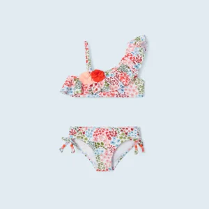 Bikini asimetrico melocoton