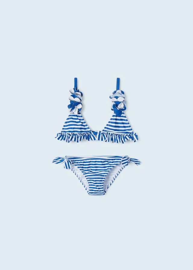 Bikini flores 3d royal