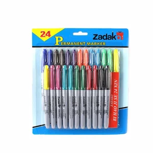 24 Colores Marcadores Permanentes