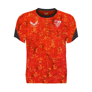 Camiseta roja prematch niño 24/25