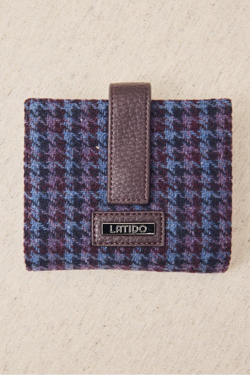 CARTERA MONEDERO TEJIDO GALES - Imagen 4