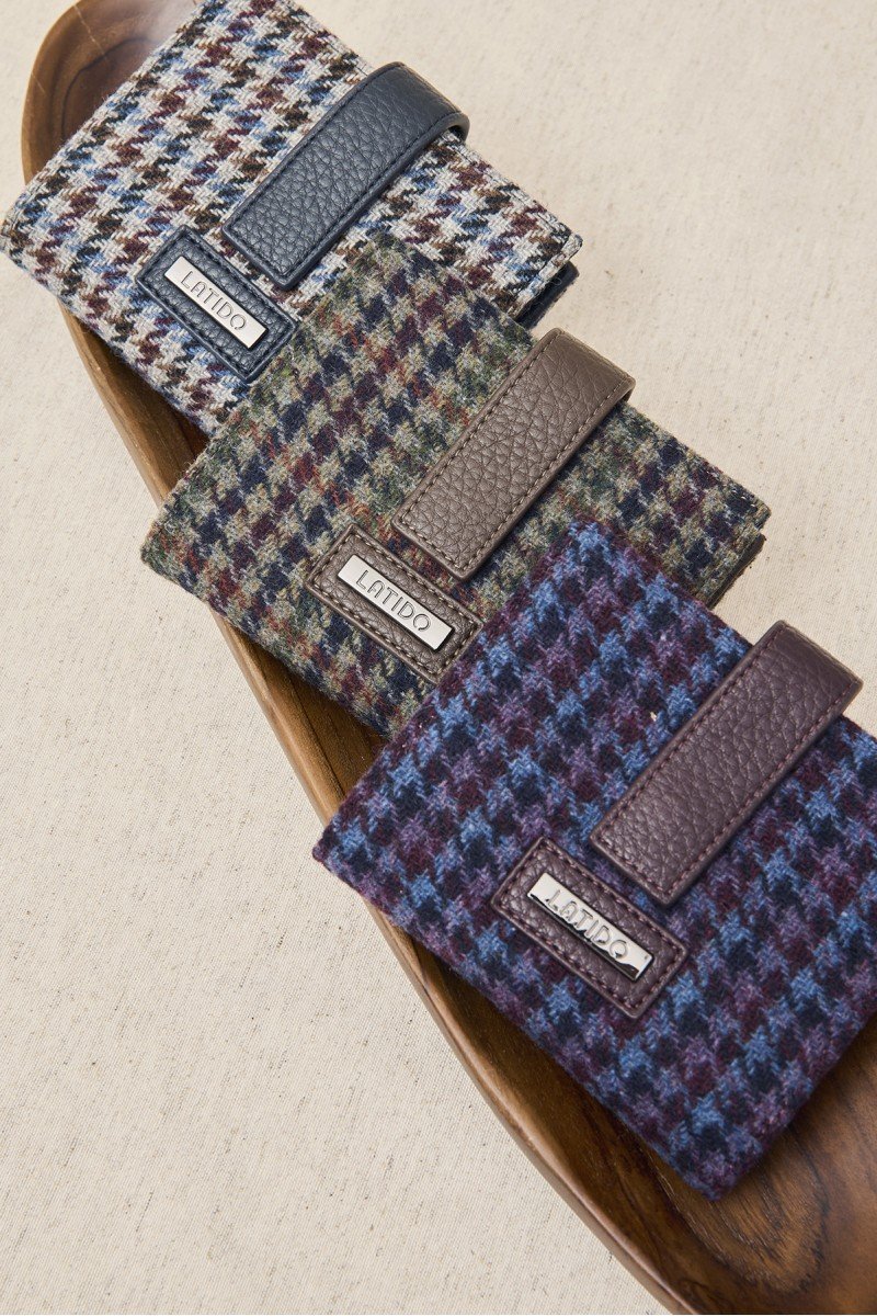 CARTERA MONEDERO TEJIDO GALES - Imagen 3